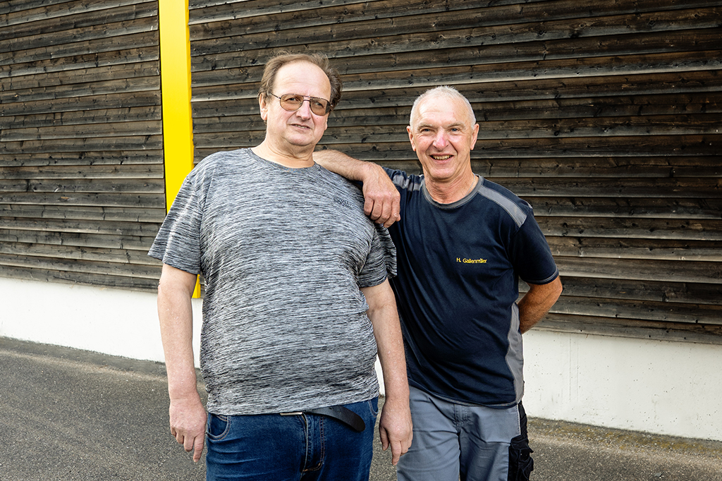 Verabschiedung Dieter Effner und Herber Gallenmiller
